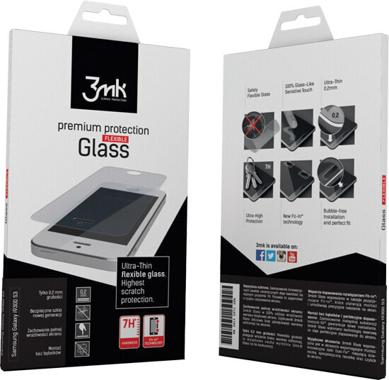 Защитное стекло 3MK FlexibleGlass для Samsung Galaxy S5
