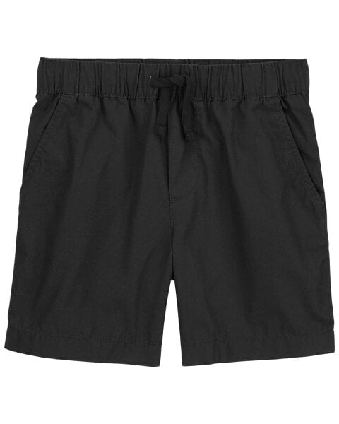 Kid Pull-On Poplin Shorts 8