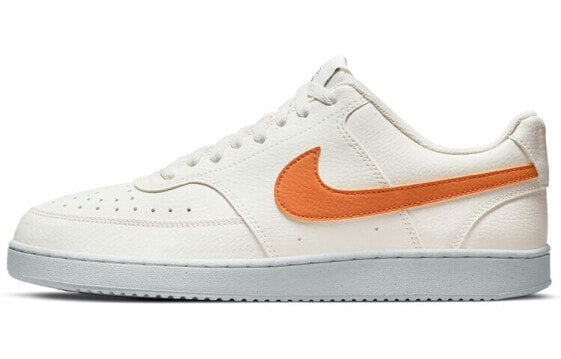 Nike Court Vision 1 Low 可回收材料 轻便耐磨 低帮 板鞋 男款 白橙 / Кроссовки Nike Court Vision 1 Low DH2987-104