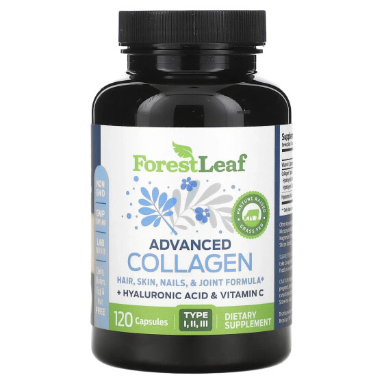 БАД для суставов и мышц Forest Leaf Advanced Collagen, 240 капсул