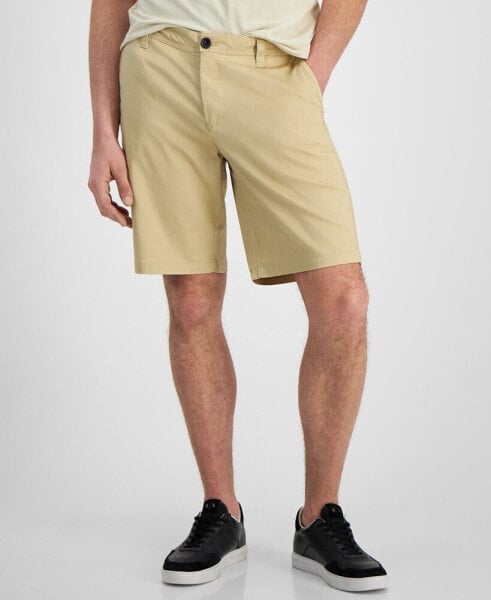 Men's Regular-Fit Stretch 9" Bermuda Shorts