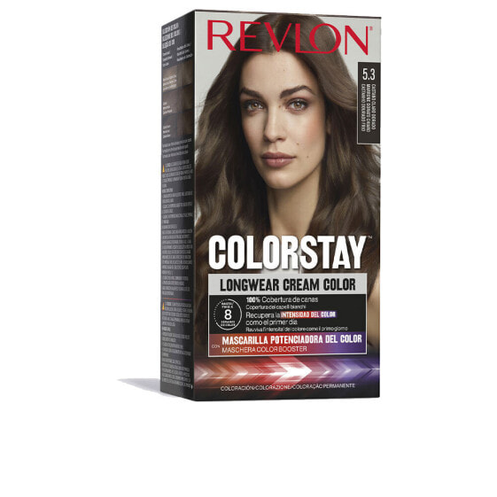 Краска для волос Revlon COLORSTAY longwear cream #5,3-светло-коричневый золотой 4 шт.