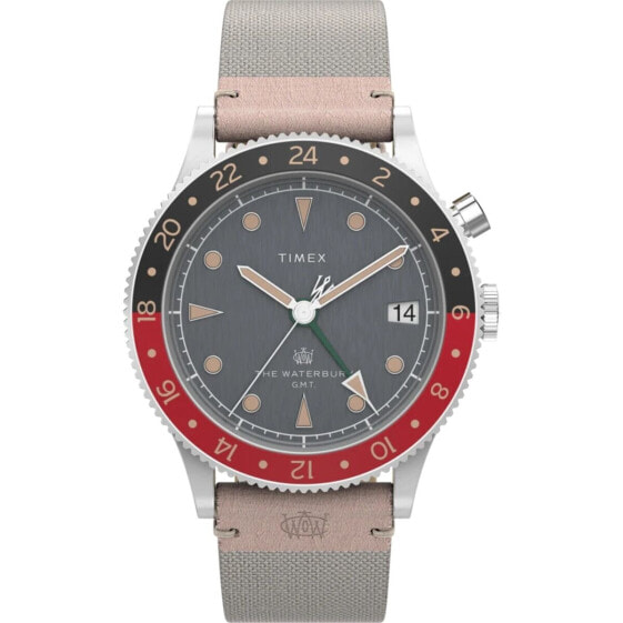 Часы и аксессуары Timex THE WATERBURY GMT Серый Ø 39 мм