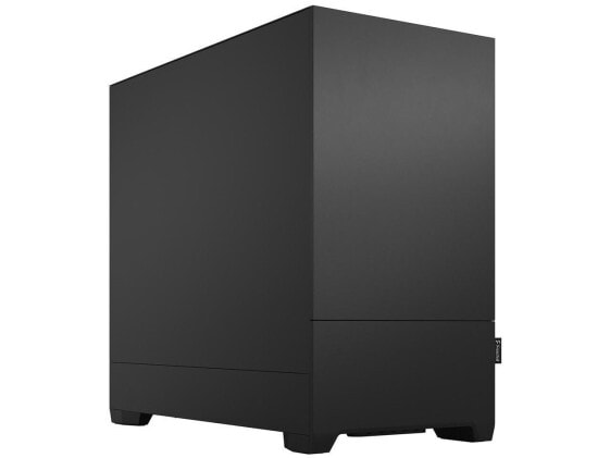 Fractal Design Pop Mini Silent Black mATX Sound Damped Solid Panel Tower Compute