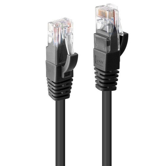 Жесткий сетевой кабель UTP кат. 6 LINDY 48078 2 m Красный Чёрный 1 штук
