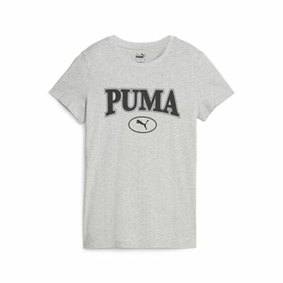 Спортивная футболка PUMA Squad Graphicc Tlight светло-серая (XS)