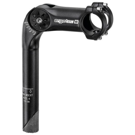 ERGOTEC Octopus XL 31.8/25.4 mm adjustable stem