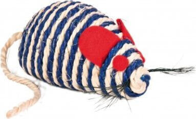 Игрушка для кошек TRIXIE Мышь из сизаля 10 см