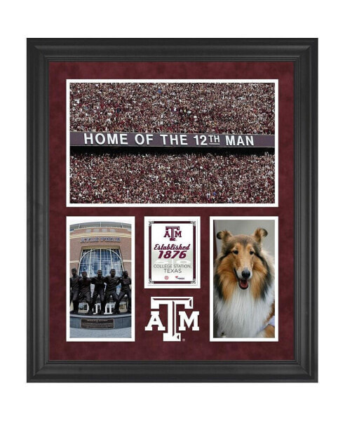 Texas A&M Aggies Kyle Field Framed 20'' x 24'' 3-Opening Collage