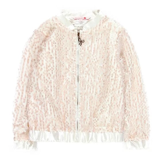 BOBOLI Bomber With Tulle Jacket