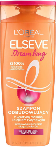 Reparierendes Aufbaushampoo für schönes, langes Haar - L'Oreal Paris Elseve Dream Long Hair Shampoo 400 ml