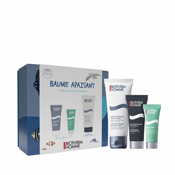 Biotherm Homme Basic Line Набор для мужчин: Гель для умывания 40 мл + Увлажняющий гель для лица 20 мл + Бальзам после бритья 75 мл