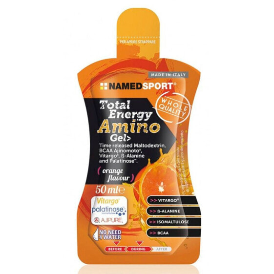 NAMED SPORT Total Energy Amino Energy Gel 50ml Orange