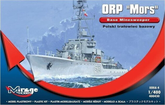 Сборная модель Mirage Polski Trałowiec ORP MORS
