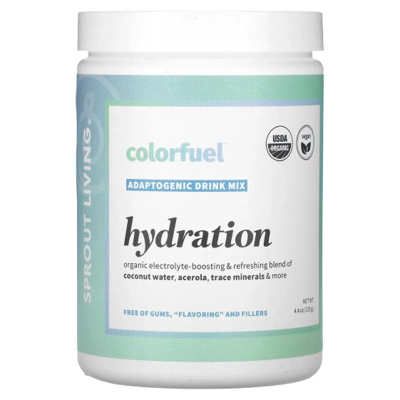 Colorfuel, Adaptogenic Drink Mix, Hydration, 4.4 oz (125 g)