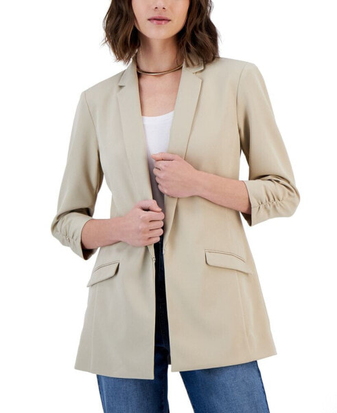 Petite Menswear Blazer, Created for Macy's