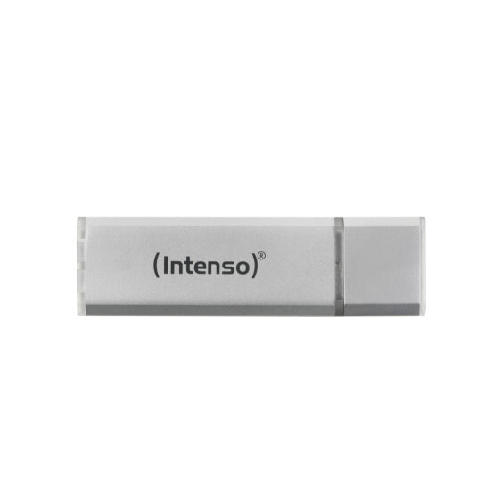 Флеш-накопитель USB Intenso Alu Line 32 ГБ - USB Typ-A - 2.0 - 28 МБ/с - Kappe - Серебро