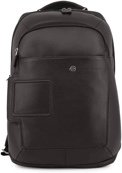 Мужской повседневный городской рюкзак кожаный черный Piquadro - CA3772VI