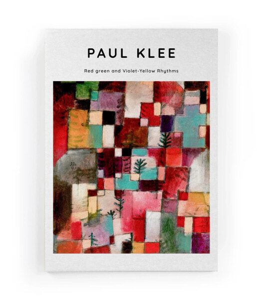 Leinwand Paul Klee Rot und Grün