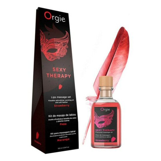 Расслабляющий набор для массажа Sexy Theraphy Strawberry Orgie