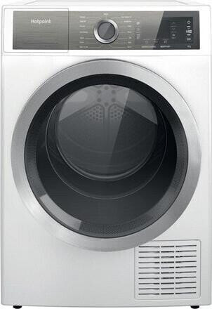 Suszarka do ubrań Hotpoint Hotpoint Dryer machine H8 D94WB EU Energy efficiency class A+++, Front loading, 9 kg, Condensation, LCD, Depth 64.9 cm, White