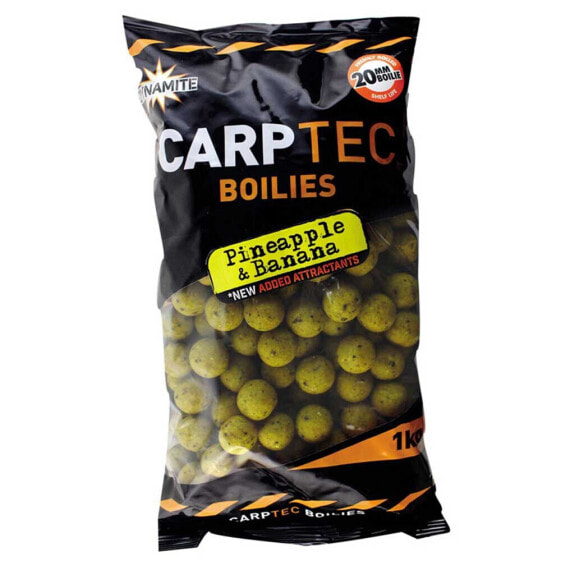 DYNAMITE BAITS CarpTec Pineapple And Banana 1Kg Boilie