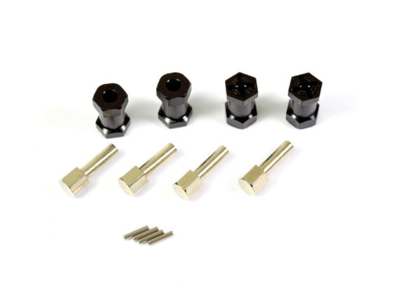 Absima 2560021 - Stub axle pin set - Metal - Black - Bronze