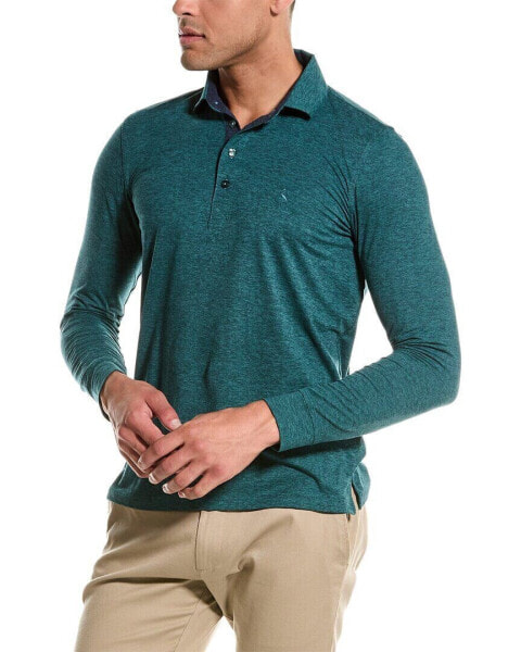 Tailorbyrd Brushed Melange Polo Shirt Men's