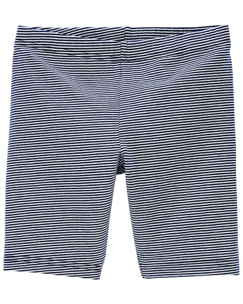 Kid Striped Bike Shorts 4