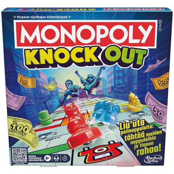 KO Monopoly Boardgame Knocut In Finnish Lang doll