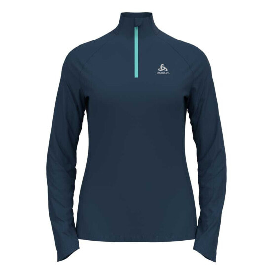 ODLO Essential Ceramiwarm half zip long sleeve T-shirt