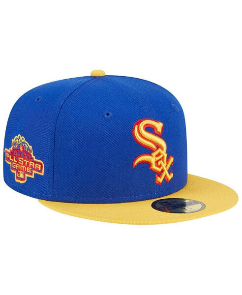 Men's Royal, Yellow Chicago White Sox Empire 59FIFTY Fitted Hat