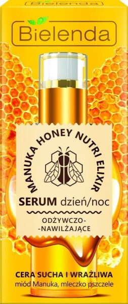 Bielenda Serum do twarzy Manuka Honey Nutri Elixir odżywczo-nawilżające 30g