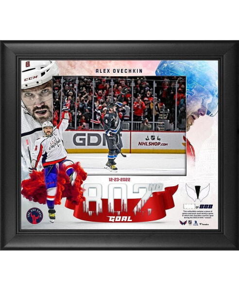 Картина Fanatics Authentic alexander Ovechkin Washington Capitals Framed 15'' x 17'' x 1'' GR8 Chase Collage with a Piece of Game-Used Puck - Limited Edition of 888