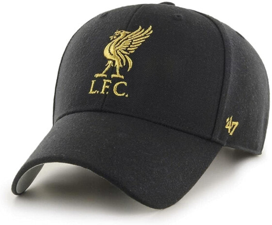 47 Brand Relaxed Fit Cap - FC Liverpool Black Metallic, black