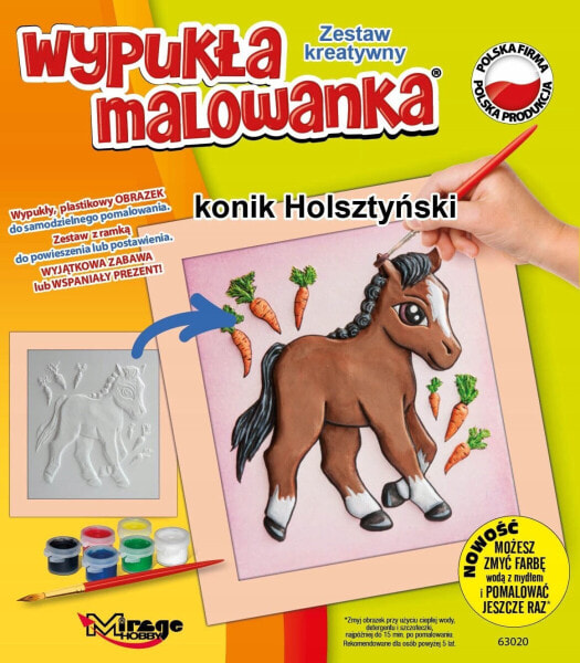 Mirage Wypukła malowanka Konik Holsztyński