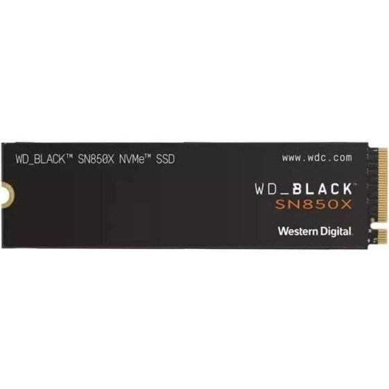 Western digitale Festplatte SN850X - NVME SSD - 2 TB Internal - M2 -Format mit Khler - Schwarz