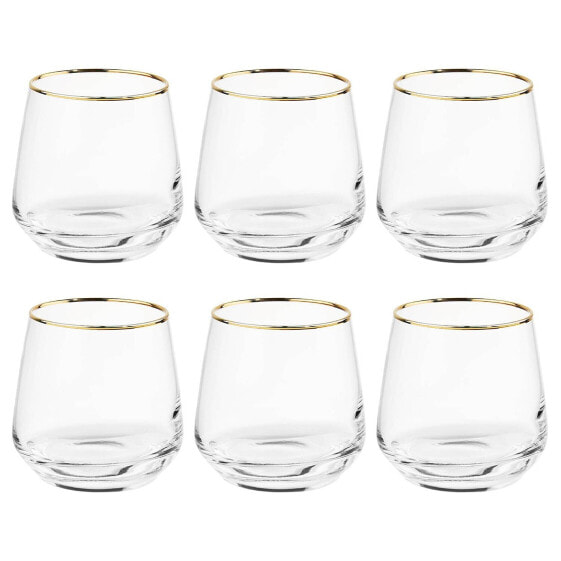 Glas-Set TOUCH OF GOLD (6er-Set)