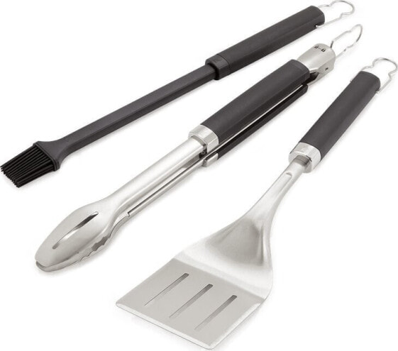 Weber Weber Grill Cutlery Precision 3 pcs, Stainless Steel black