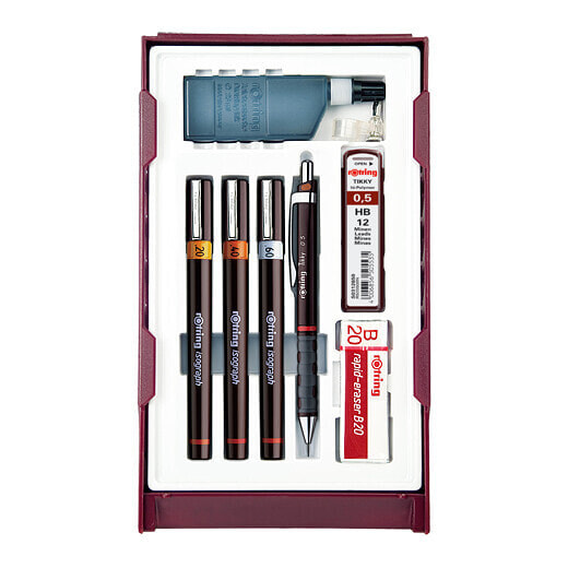 rOtring S0699390 - Mechanical pencil - Technical pen - Black - 0.2,0.4,0.6 mm - 1 pc(s)