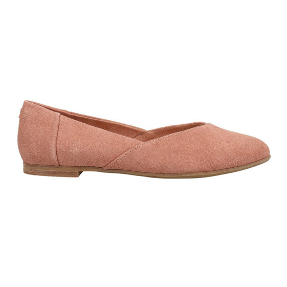 TOMS Jutti Neat Slip On Womens Pink Flats Casual 10019030T