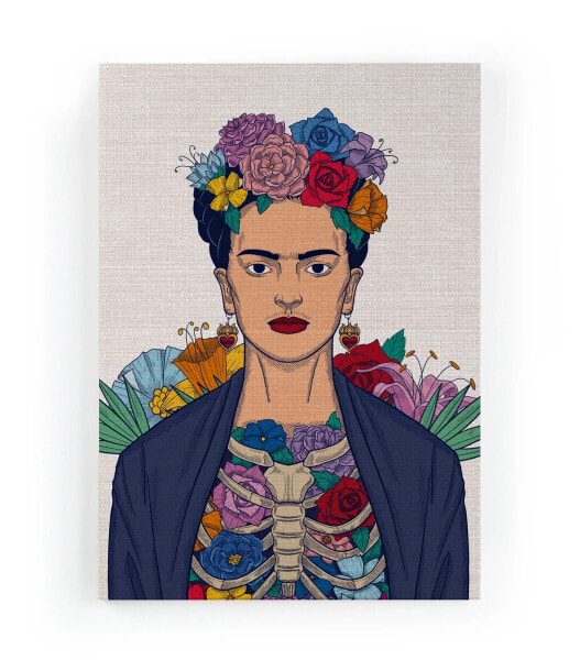 Картина Surdic Leinwand 60x40 Frida Kahlo-Blume