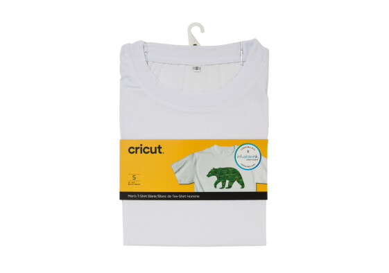 Cricut Infusible Ink Men's White T-Shirt (S) - T-shirt - Other - Male - White - S - Monochromatic