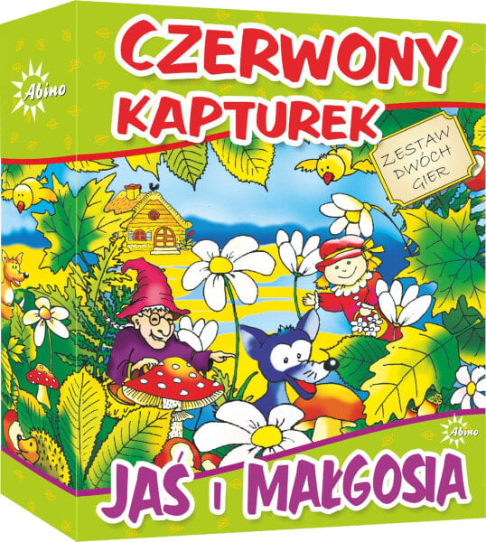 Abino Gra planszowa Czerwony kapturek, Jaś i Małgosia