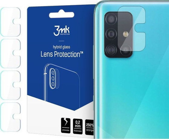 Защитное стекло 3MK Lens Protection для Samsung Galaxy A71, гибридное, оригинальное