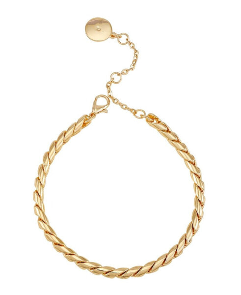 Gold-Tone Chain Link Bracelet, 7.5"