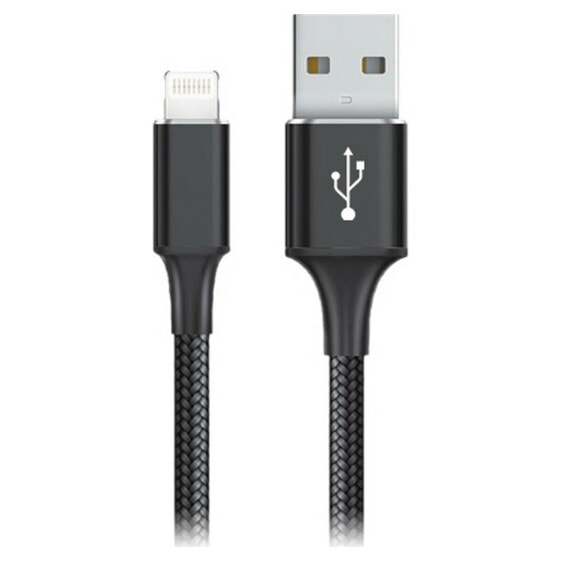 Кабель USB—Lightning Goms Чёрный 1 m