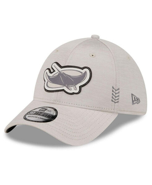 Men's Cream Tampa Bay Rays 2024 Clubhouse 39THIRTY Flex Fit Hat