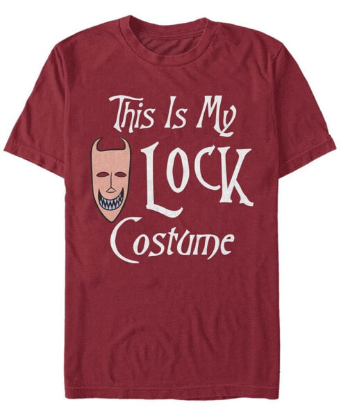 Men's Lock Costume Short Sleeve Crew T-shirt