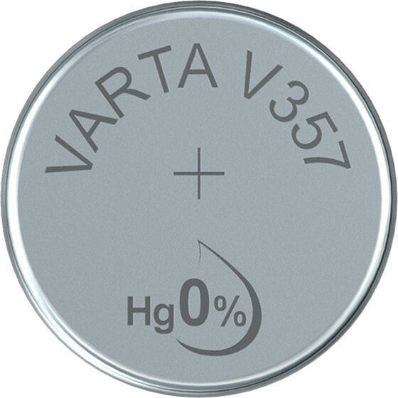 Кнопочная батарейка VARTA 357 Silver Oxide High Drain 1.55V